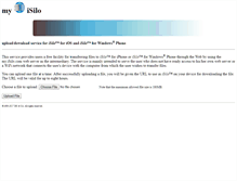 Tablet Screenshot of my.isilo.com