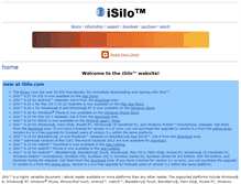 Tablet Screenshot of isilo.com